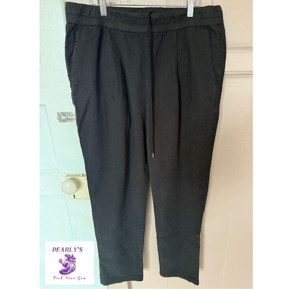 James Perse NWOT Single Pleat Relaxed Pull-On Pants Loose Fit Cotton Casual Norm